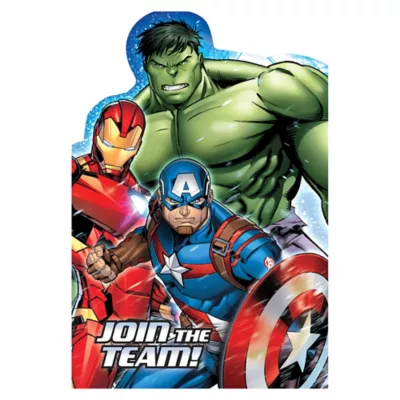 PartyCity Avengers Invitations 8ct