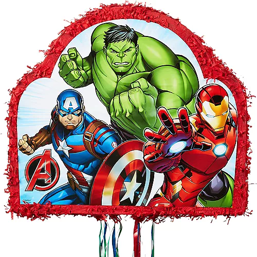 PartyCity Pull String Avengers Pinata