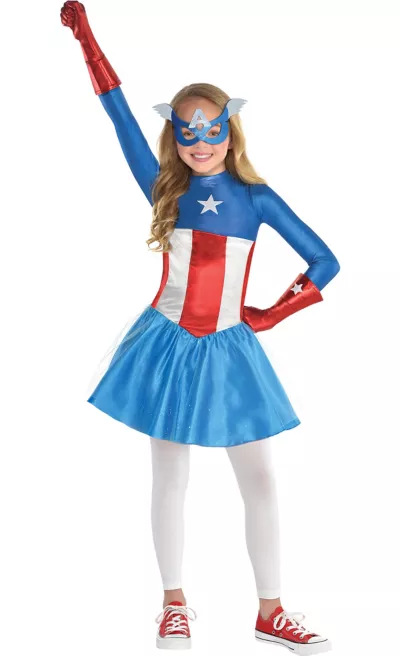 PartyCity Girls American Dream Costume