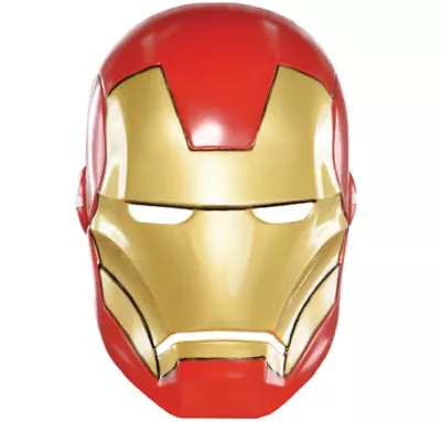 PartyCity Child Plastic Iron Man Mask