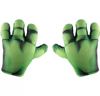 PartyCity Child Soft Hulk Hands