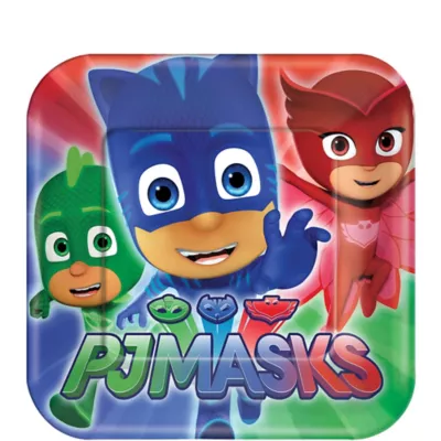 PartyCity PJ Masks Dessert Plates 8ct