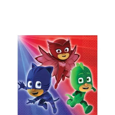  PartyCity PJ Masks Beverage Napkins 16ct