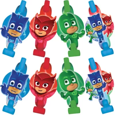  PartyCity PJ Masks Blowouts 8ct