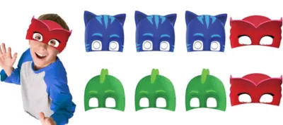 PartyCity PJ Masks Masks 8ct