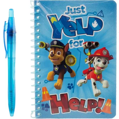 PartyCity PAW Patrol Notebook with Pen