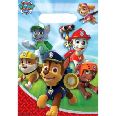 PartyCity PAW Patrol Favor Bags 8ct