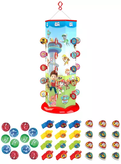 PartyCity PAW Patrol Goodie Gusher Pinata Kit with Small Favors