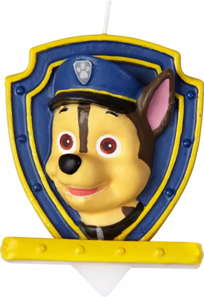 PartyCity Wilton Chase Birthday Candle - PAW Patrol