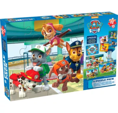 PartyCity PAW Patrol Puzzle Pack 8ct