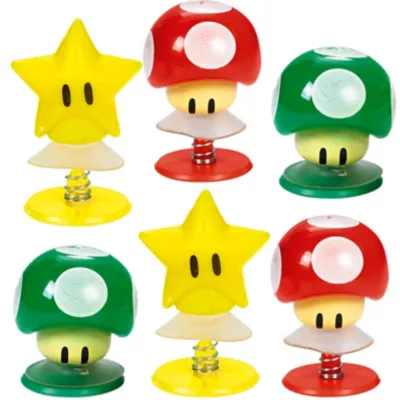 PartyCity Super Mario Pop-Ups 6ct