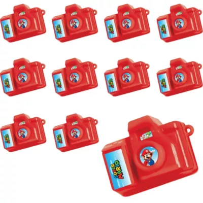 PartyCity Super Mario Click Cameras 24ct