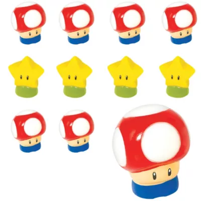 PartyCity Super Mario Finger Puppets 24ct