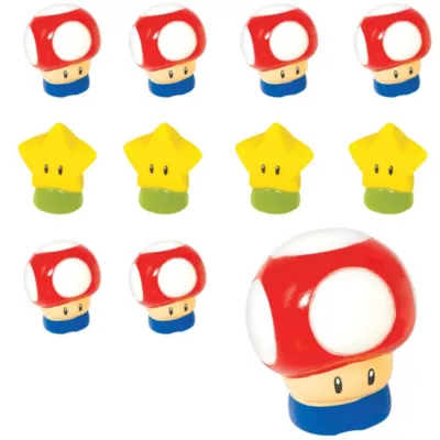  PartyCity Super Mario Finger Puppets 24ct