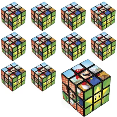 PartyCity Super Mario Puzzle Cubes 24ct