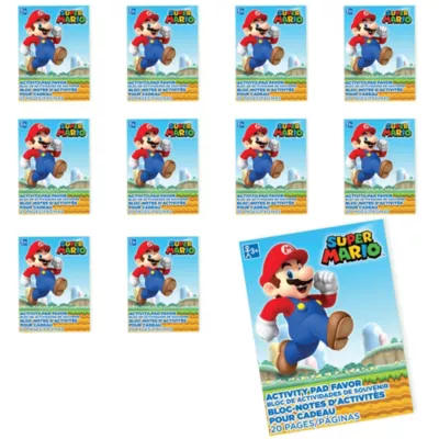  PartyCity Super Mario Coloring Books 48ct