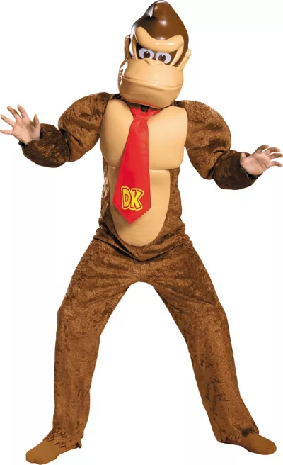 PartyCity Boys Donkey Kong Costume - Super Mario