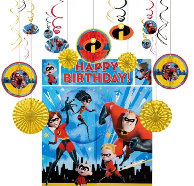 PartyCity Incredibles 2 Decorating Kit