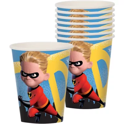 PartyCity Incredibles 2 Cups 8ct