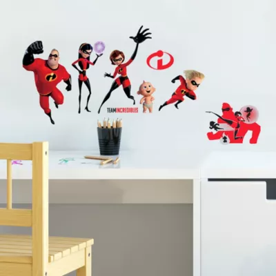 PartyCity Incredibles 2 Wall Decals 23ct