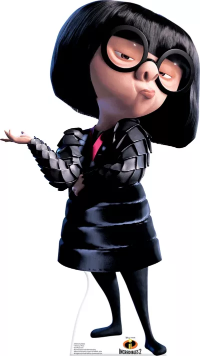 PartyCity Edna Mode Life-Size Cardboard Cutout - Incredibles 2