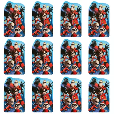 PartyCity Incredibles 2 Notepads 12ct