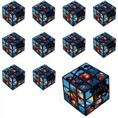 PartyCity Incredibles 2 Puzzle Cubes 24ct