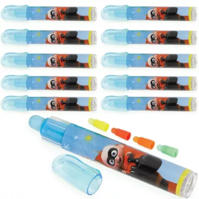 PartyCity Incredibles 2 Push-Up Erasers 24ct