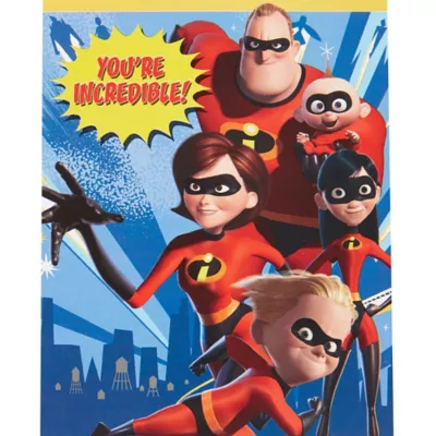 PartyCity Incredibles Valentine Exchange Cards with Favors 12ct