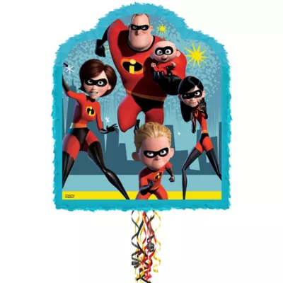 PartyCity Pull String Incredibles 2 Pinata