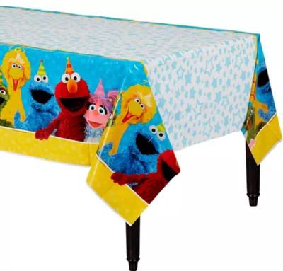 PartyCity Sesame Street Table Cover