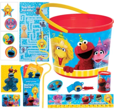 PartyCity Sesame Street Ultimate Favor Kit for 8 Guests