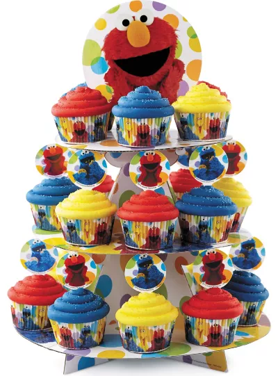  PartyCity Wilton Sesame Street Cupcake Stand