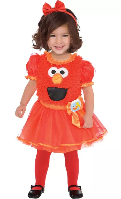 PartyCity Baby Elmo Tutu Dress - Sesame Street
