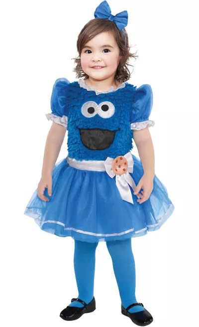 PartyCity Baby Cookie Monster Tutu Dress - Sesame Street