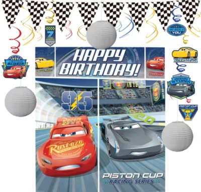 PartyCity Cars 3 Decorating Kit