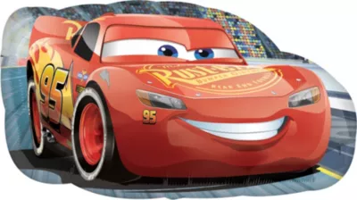 PartyCity Giant Lightning McQueen Balloon - Cars