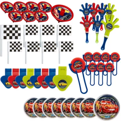 PartyCity Cars 3 Favor Pack 48pc