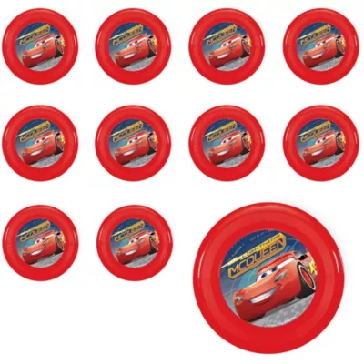 PartyCity Cars 3 Flying Discs 48ct