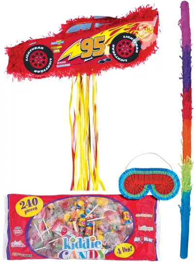  PartyCity Lightning McQueen Car Pinata Kit - Cars 3