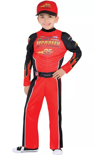  PartyCity Boys Lightning McQueen Costume - Cars