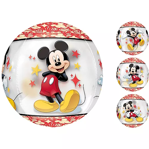 PartyCity Mickey Mouse Balloon - See Thru Orbz