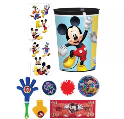 PartyCity Mickey Mouse Super Favor Kit for 8 Guests