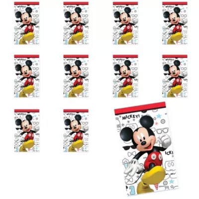PartyCity Mickey Mouse Notepads 24ct
