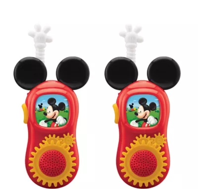  PartyCity Mickey Mouse Walkie Talkies 2ct