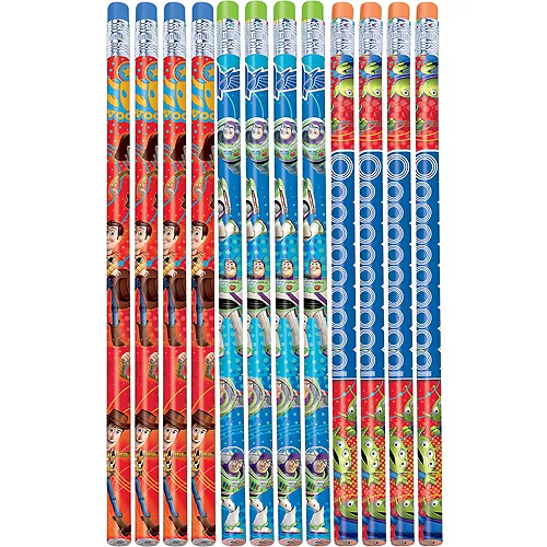 PartyCity Toy Story Pencils 12ct