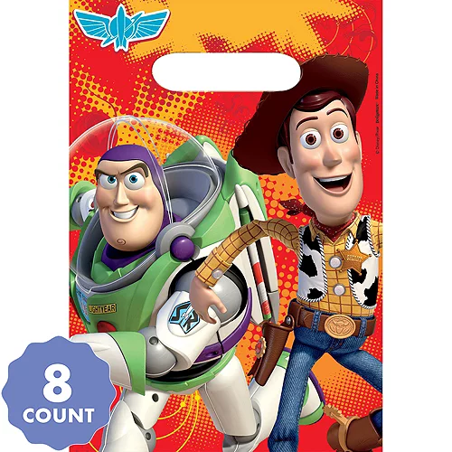 PartyCity Toy Story Favor Bags 8ct