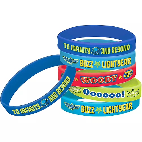 PartyCity Toy Story Wristbands 6ct