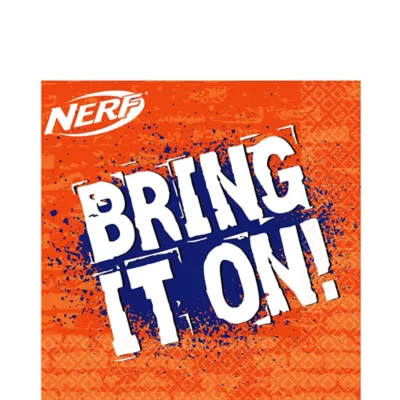 PartyCity Nerf Lunch Napkins 16ct