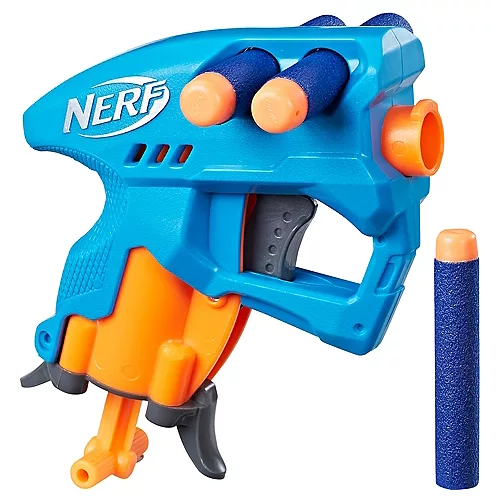 PartyCity Blue N-Strike NanoFire Nerf Blaster Playset 4pc